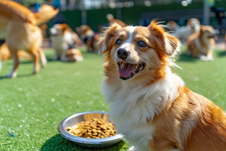 Le rôle de l'alimentation dans le comportement social des chiens