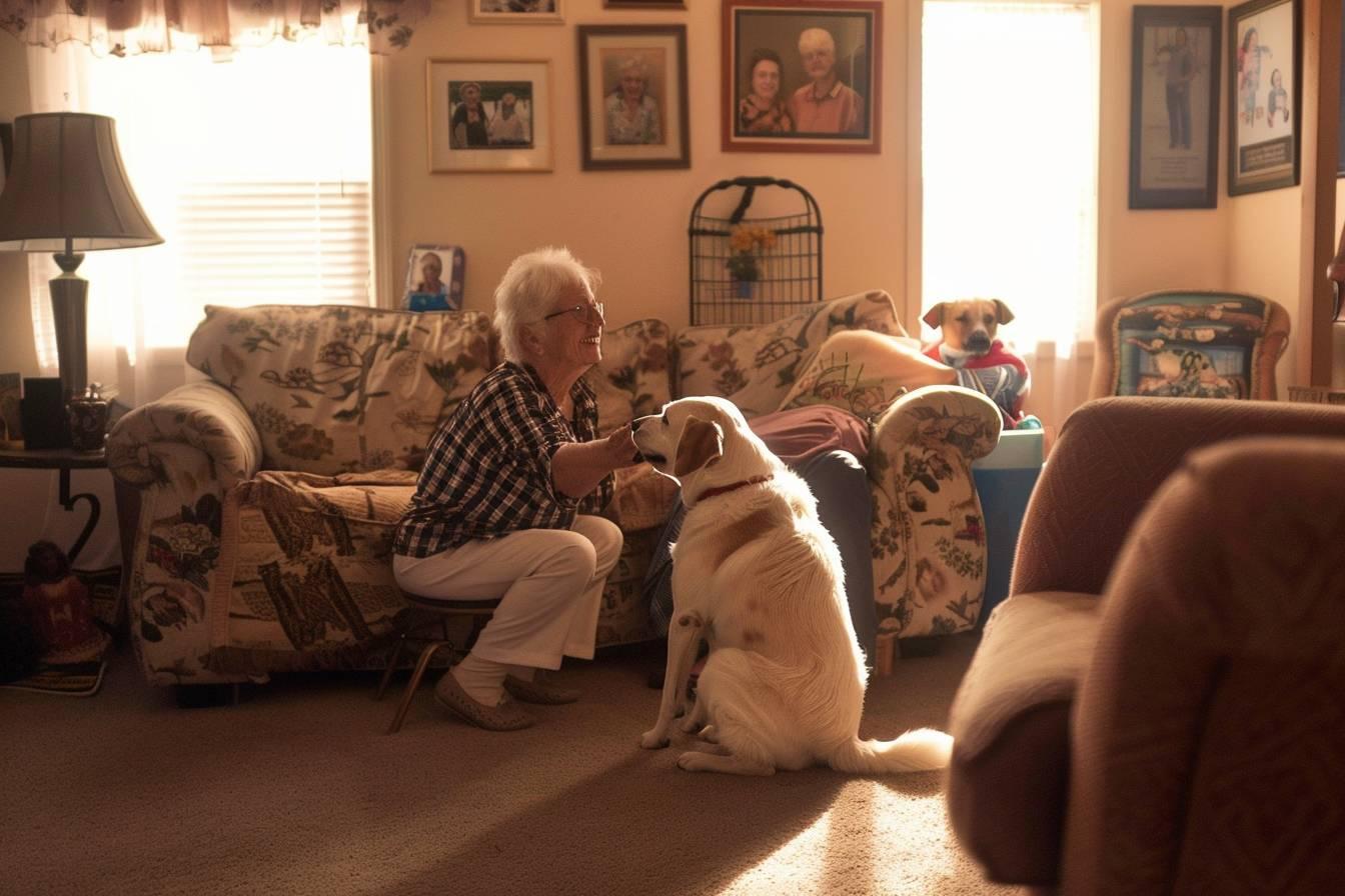 Quels sont les avantages d'un chien de thérapie ?