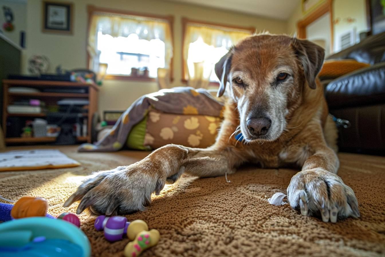 Quels sont les soins nécessaires pour un chien âgé ?